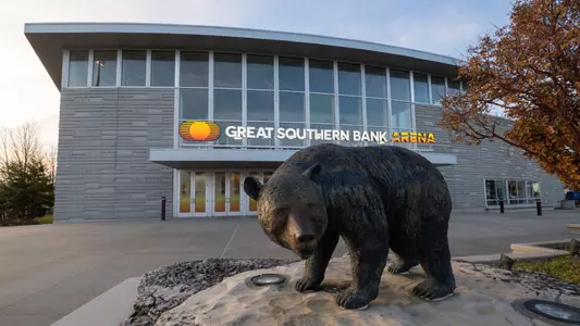 Great Southern Bank Arena on November 28, 2022. Jesse Scheve/MissouriState.edu