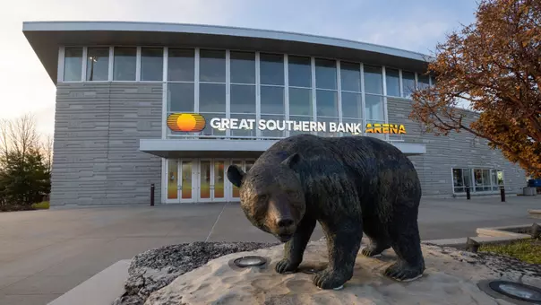 Great Southern Bank Arena on November 28, 2022. Jesse Scheve/MissouriState.edu