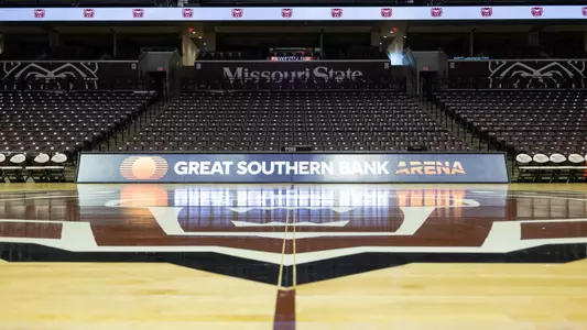 Great Southern Bank Arena on November 30, 2022. Jesse Scheve/MissouriState.edu