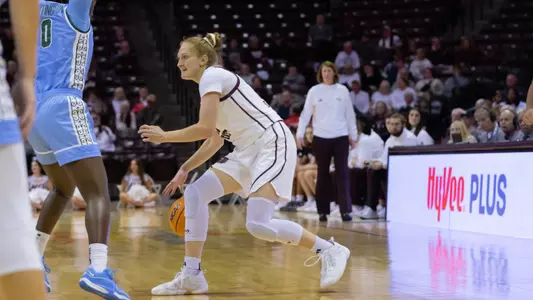 WBB vs. Tulane on December 1, 2023. Mindy Welland/Missouri State University