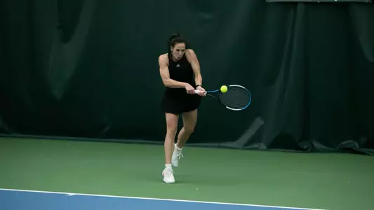 Tennis vs ORU on February 17, 2023. Chandler Harris/Missouri State University
