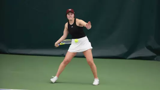 Tennis vs Eastern Illinois on February 4, 2023. Kevin White/Missouri State University