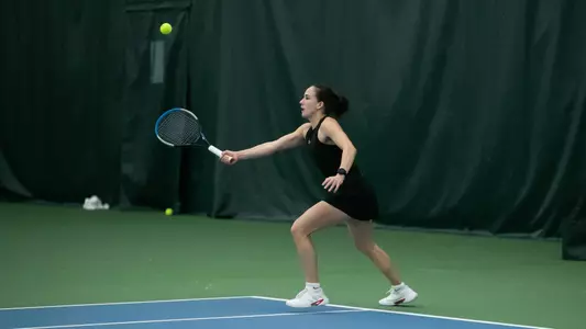 Tennis vs ORU on February 17, 2023. Chandler Harris/Missouri State University