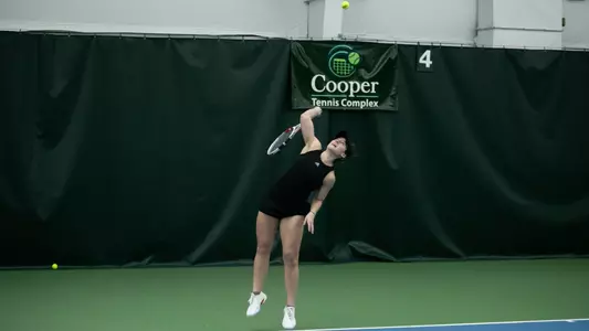 Tennis vs ORU on February 17, 2023. Chandler Harris/Missouri State University