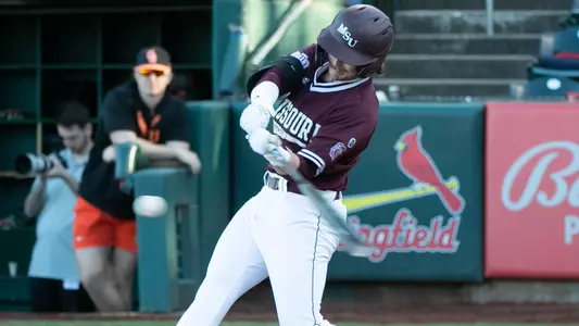 Baseball vs Oklahoma State on February 28, 2023. CharlesSargent/Missouri State University
