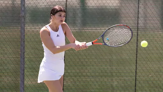 Tennis vs Saint Louis at Cooper Sports Complex on March 29, 2023. Kevin White/Missouri State University
