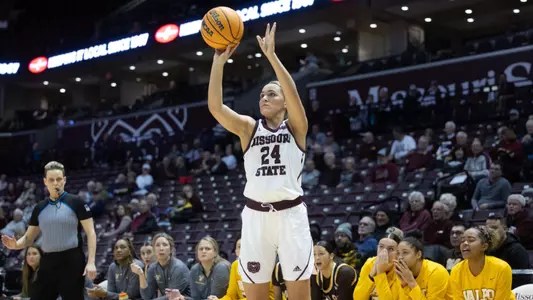 Women’s basketball vs. Valpo on January 4, 2024. Jesse Scheve/Missouri State University