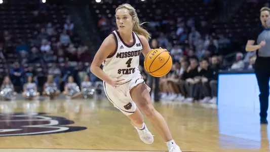 Women’s basketball vs. Valpo on January 4, 2024. Jesse Scheve/Missouri State University