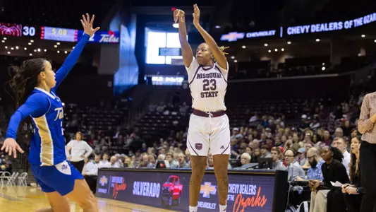 Lady Bears vs Tulsa on November 10, 2024. CharlesSargent/Missouri State University