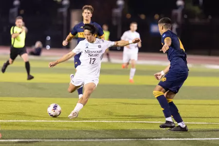 Men’s Soccer NCAA vs Kansas City UMKC on November 24, 2024. Kevin White/Missouri State University