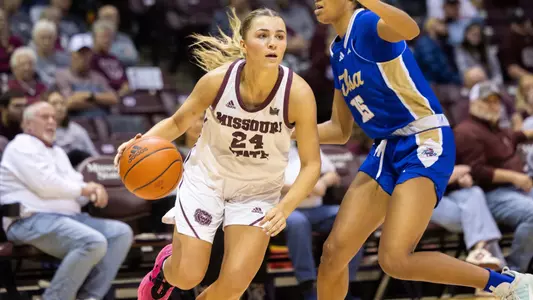 Lady Bears vs Tulsa on November 10, 2024. CharlesSargent/Missouri State University