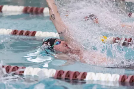 Swimming vs. Drury on October 25, 2024. Jesse Scheve/Missouri State University