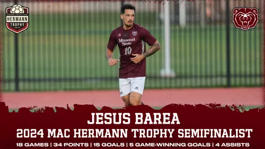 Jesus Barea MAC Hermann Semifinalist