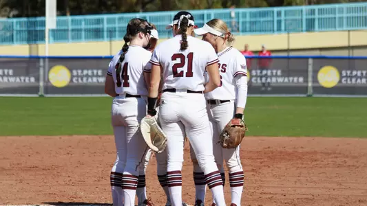 SB Huddle at NFCA Leadoff Classic