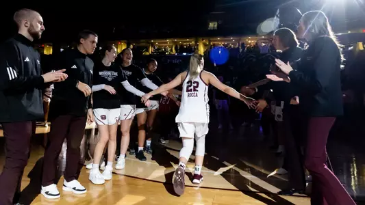 WBB vs. Indiana State on January 21, 2024. Mindy Welland/Missouri State University