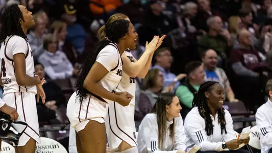 20240119 WBB vs. Evansville on January 19, 2024. Mindy Welland/Missouri State University