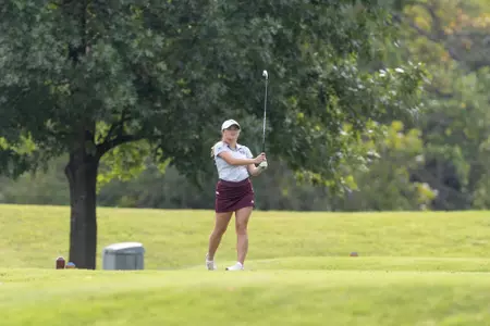 Women’s golf at Rivercut on September 11, 2023. Jesse Scheve/Missouri State University