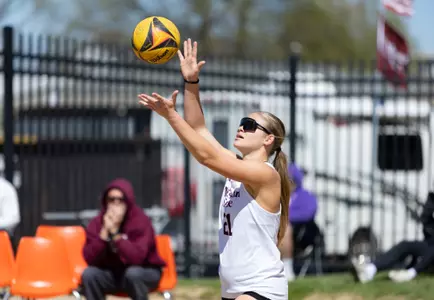 Beach Volleyball on April 6, 2024. Anna Butler/Missouri State University
