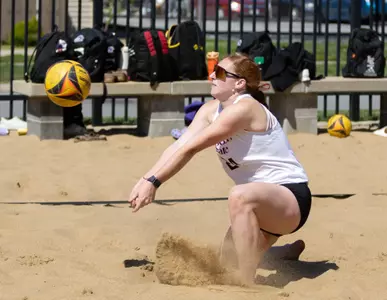 Beach Volleyball on April 6, 2024. Anna Butler/Missouri State University