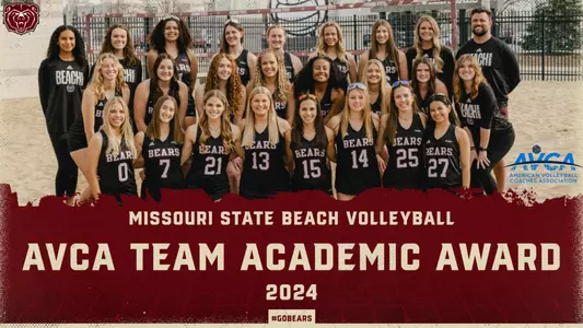 Beach VB 2024 AVCA Team Academic Award