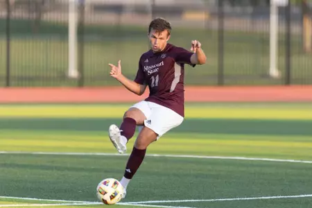 Men’s soccer vs. Pacific on August 26, 2024. Jesse Scheve/Missouri State University