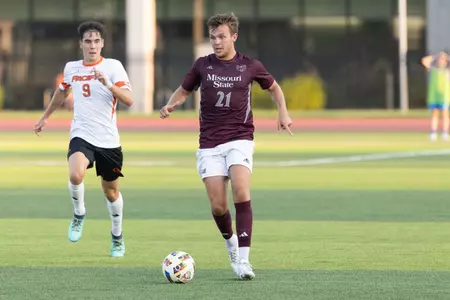 Men’s soccer vs. Pacific on August 26, 2024. Jesse Scheve/Missouri State University