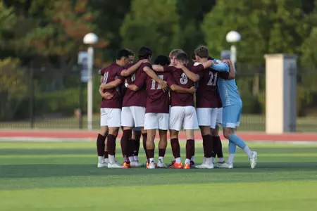 MSOC Team Huddle vs. Kansas City