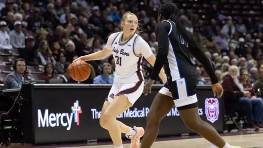 Women’s basketball defeated SLU on Nov. 3, 2025. Jesse Scheve/Missouri State University