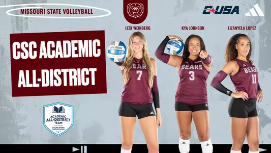 2025 CSC Academic All-District volleyball
