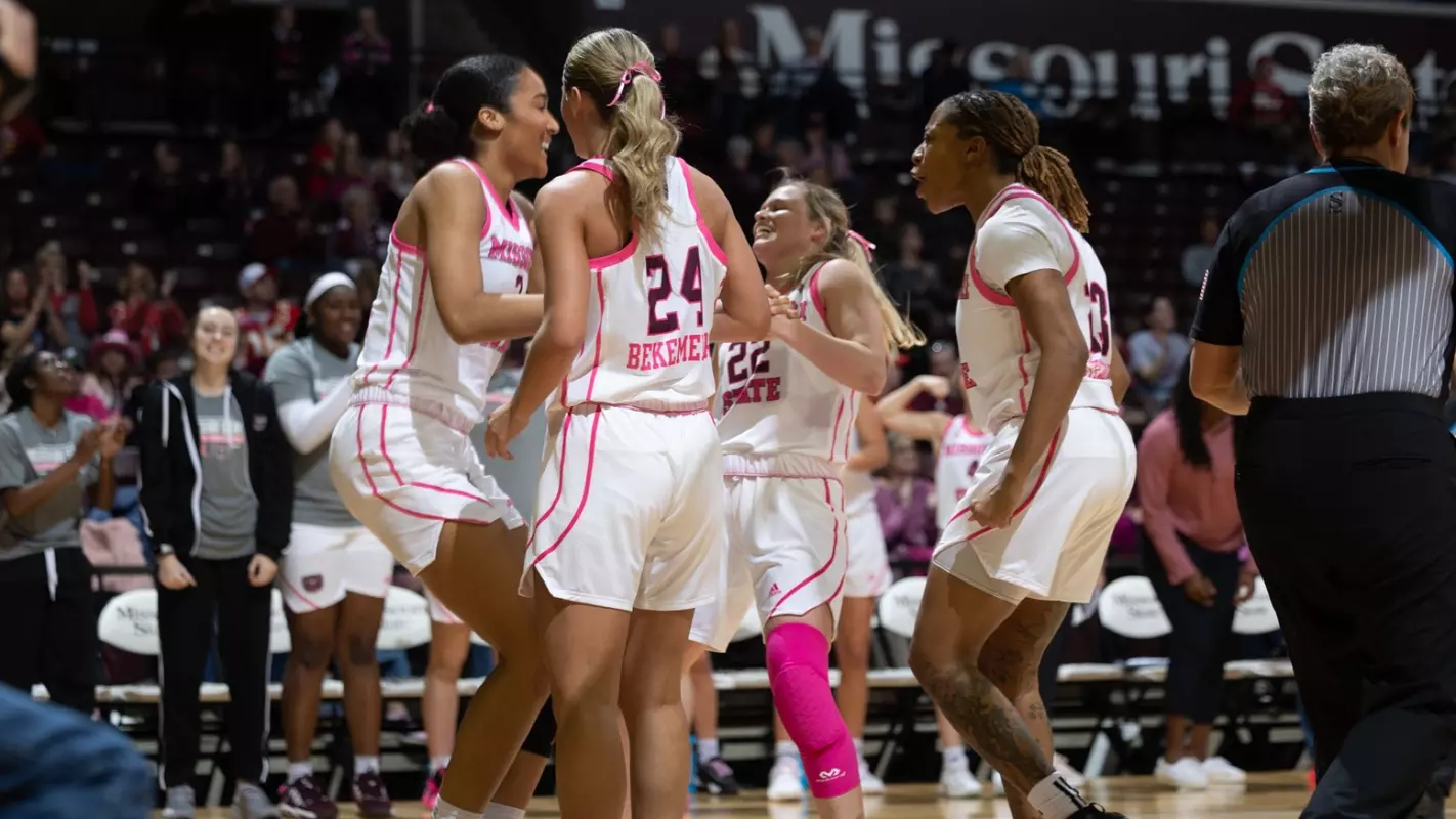 Lady Bears vs University of Evansville on February 9, 2025. CharlesSargent/Missouri State University
