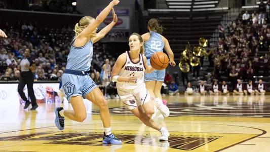 Women’s basketball defeated Drake on January 24, 2025. Jesse Scheve/Missouri State University