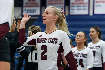Missouri State Bears vs Oklahoma Baptist in Stunt at Burg Center in Dallas, Texas on Friday February 7, 2025 (Photo by Eddie Kelly / ProLook Photos)