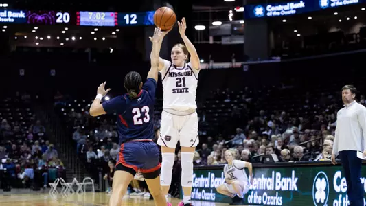 Lady Bears vs Belmont on January 2, 2025. CharlesSargent/Missouri State University