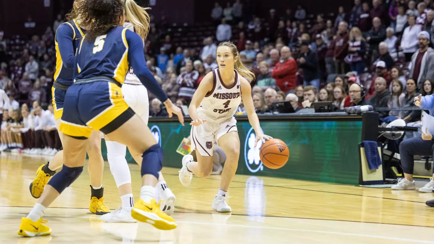 Lady Bears vs Murray State on January 4, 2025. CharlesSargent/Missouri State University