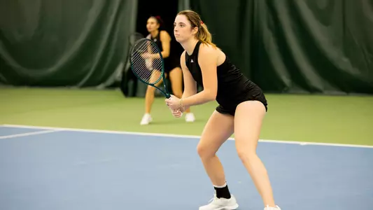 Tennis vs UMKC on February 7, 2025. CharlesSargent/Missouri State University