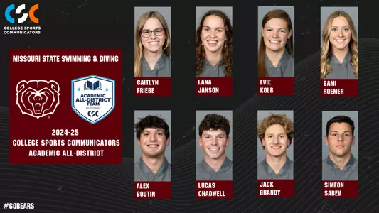 Swim & Dive CSC Academic All-District Team_2024-25