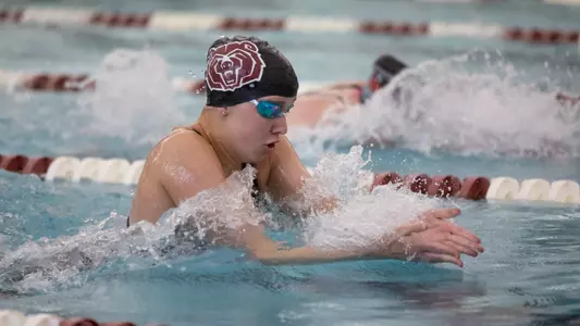 Swimming vs. Drury on January 19, 2024. Jesse Scheve/Missouri State University