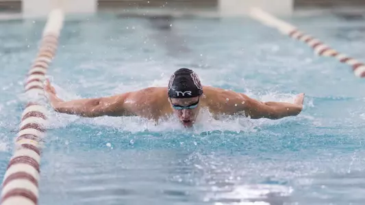 Swimming vs. Drury on October 25, 2024. Jesse Scheve/Missouri State University