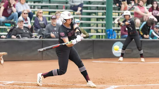 Softball vs Belmont on April 26, 2025. Kevin White/Missouri State University