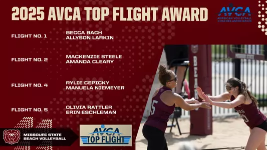 2025 AVCA Beach VB Top Flight Award