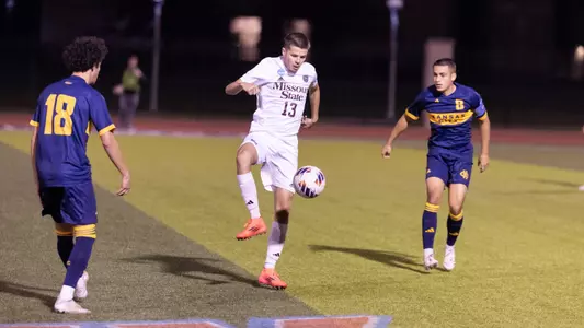 Men’s Soccer NCAA vs Kansas City UMKC on November 24, 2024. Kevin White/Missouri State University