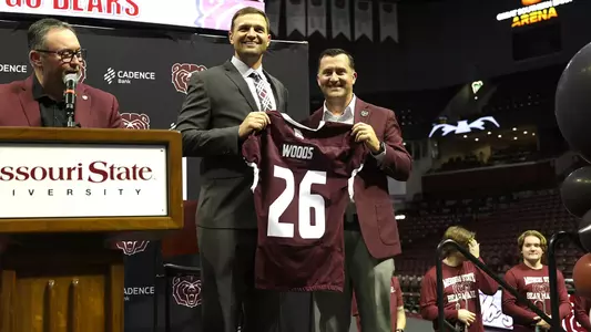 Casey Woods introductory press conference
