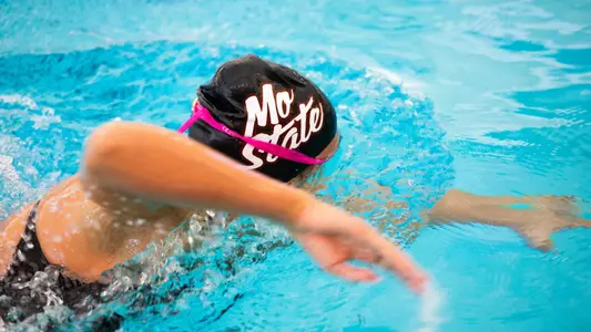 Swimming VS Drury on January 17, 2026. Chandler Harris/Missouri State University