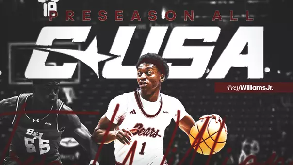 Trey Williams All-CUSA Preseason Graphic