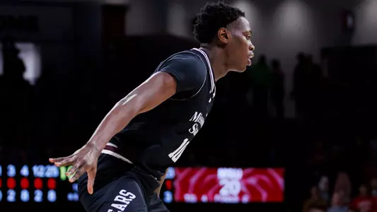 Men's Basketball takes on Missouri State in the Liberty Arena on February 7, 2026. (Photo by Emily Cuthrell)
