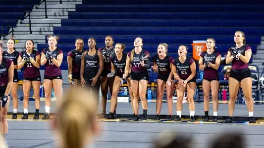 Acro Team Cheering