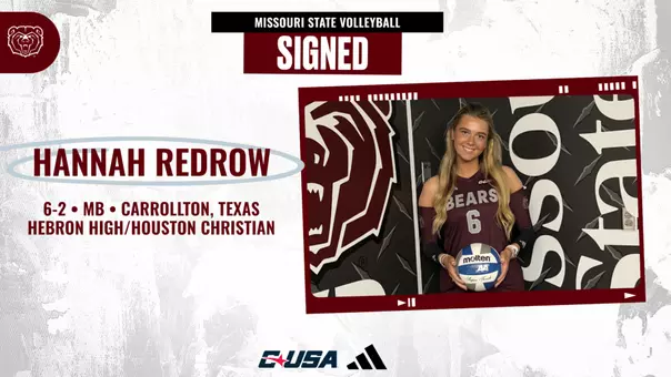 Hannah Redrow signing graphic