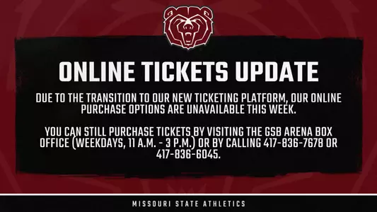 Online Ticketing Update