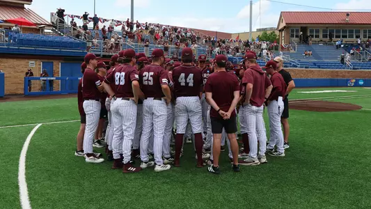 Baseball 2026 team huddle