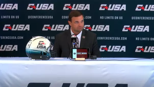 Casey Woods CUSA press conference